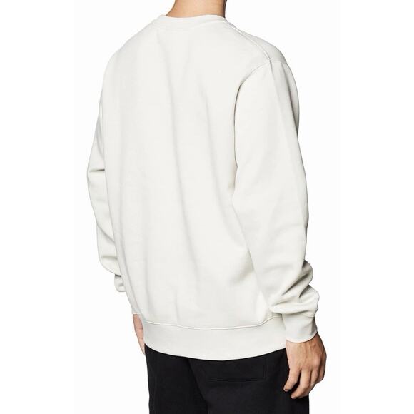 *NEW* MEN Nike Club Fleece Crewneck Sweatshirt XXL Light Bone/White (BV2662 072) - Picture 3 of 14